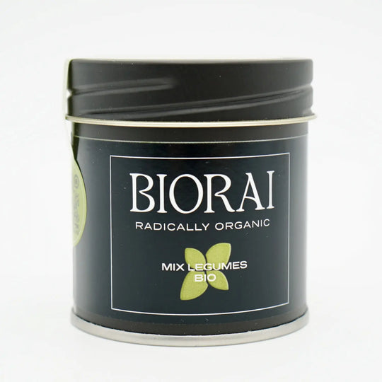 Boîte de Mix Légumes Bio BIORAI, épices bio pour légumes en boîte métal